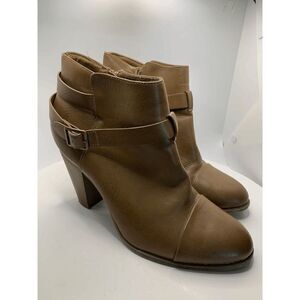 LC Lauren Conrad Camel Color Block Heel Boot